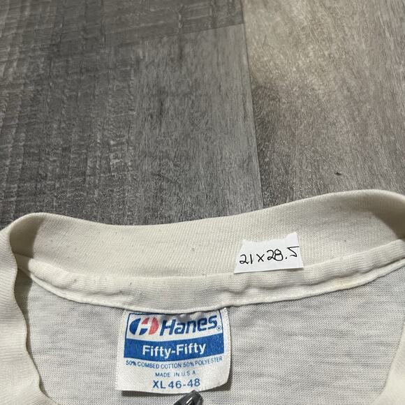 VTG Michelob Sailboard Series 1980s Paper Thin See Through Sailing T Shirt Sz XL - Picture 5 of 5